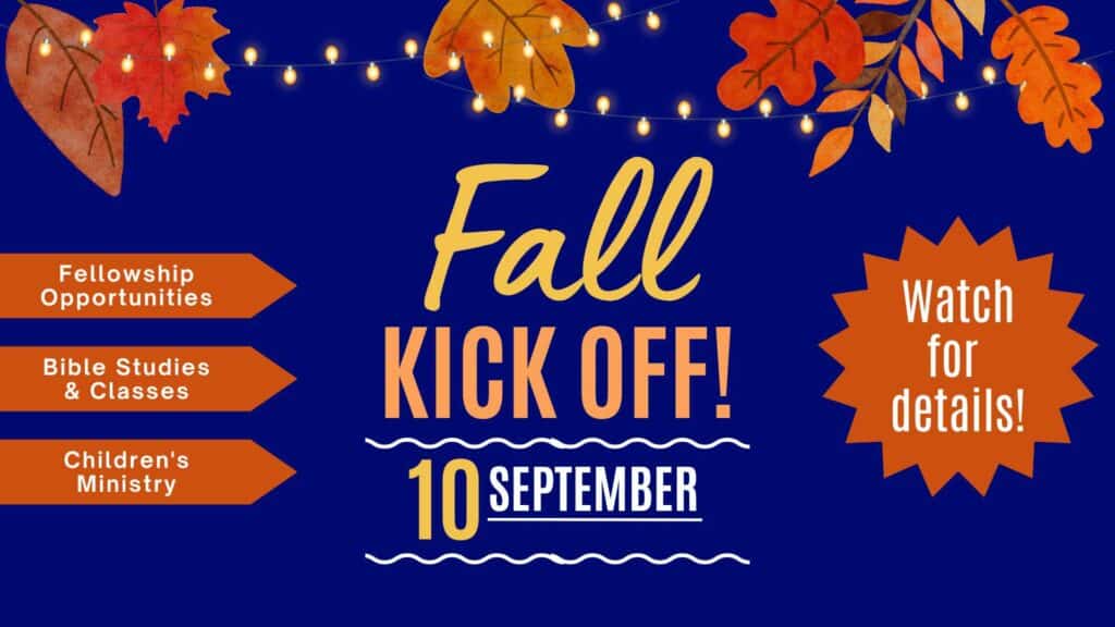 Fall Kick Off