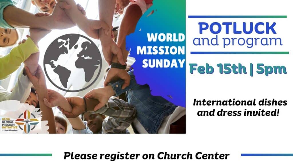 World Missions Presentations Potluck SLIDE 2026